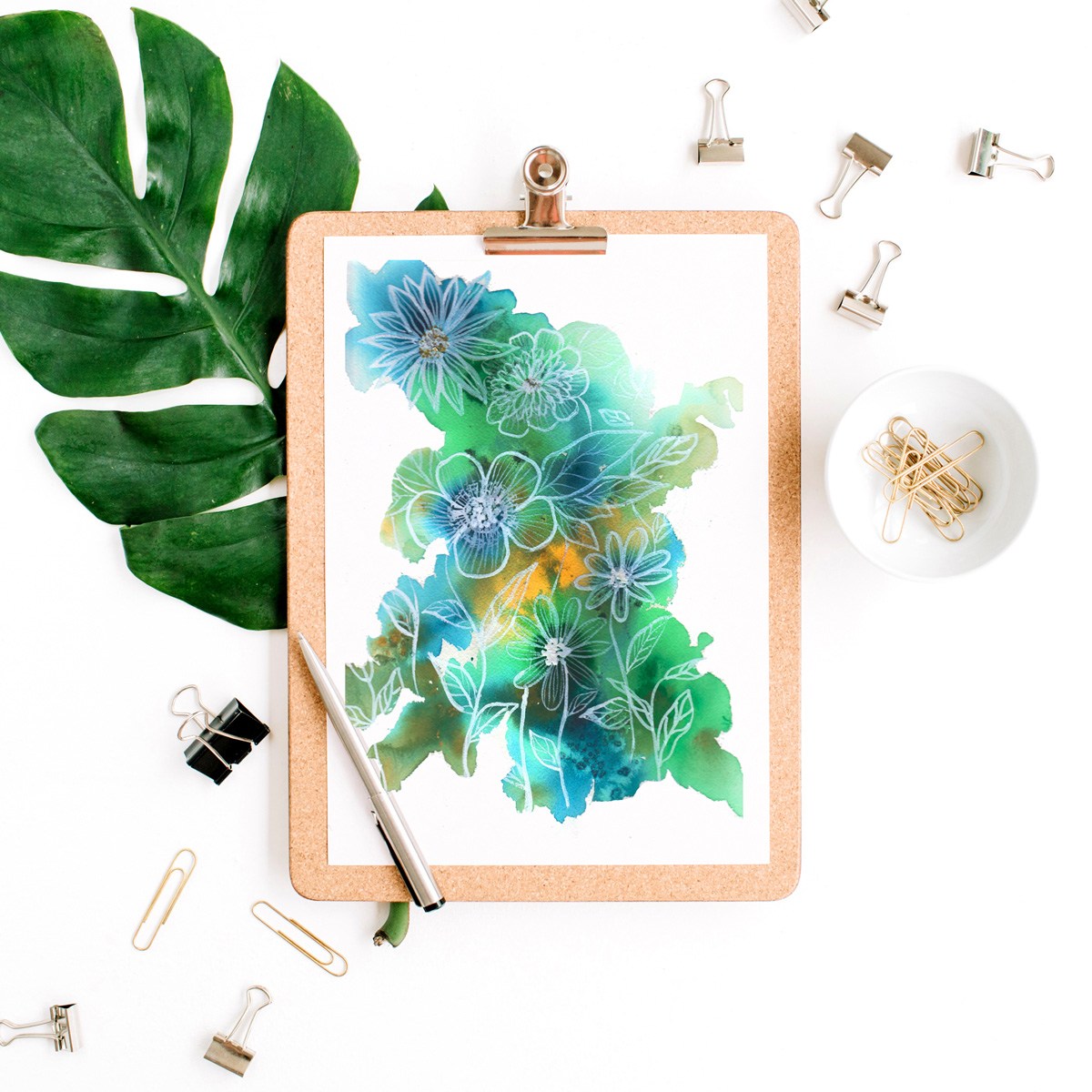 1200x1200 Watercolor Berries And Leaves Painting Tutorial Dawn Nicole - Simple Watercolor Paintings