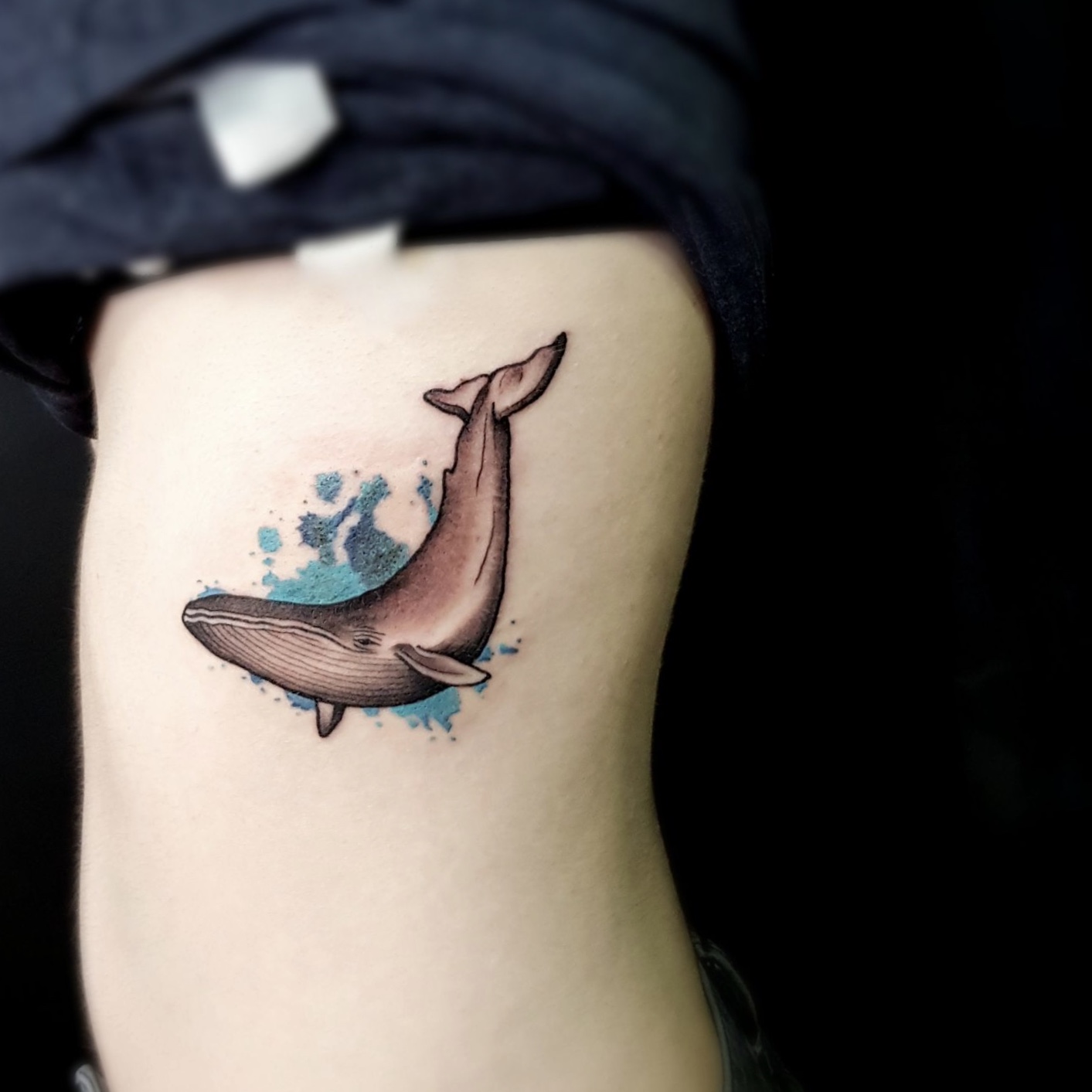 1413x1413 Watercolor, Color And Sketch Tattoo - Sketch Watercolor Tattoo