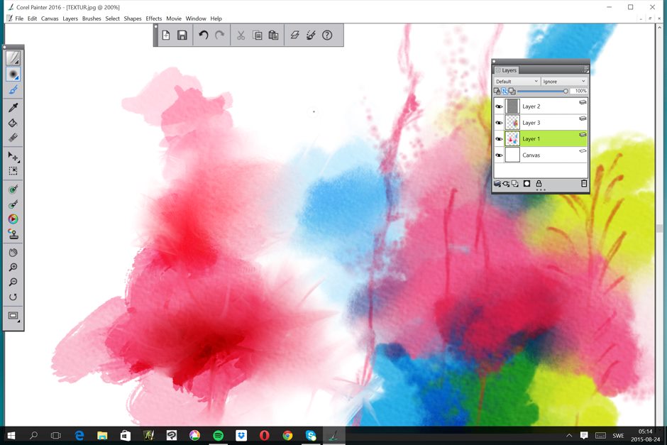 940x627 Painter 2016 New Watercolour Tools - Sketchbook Pro Watercolor