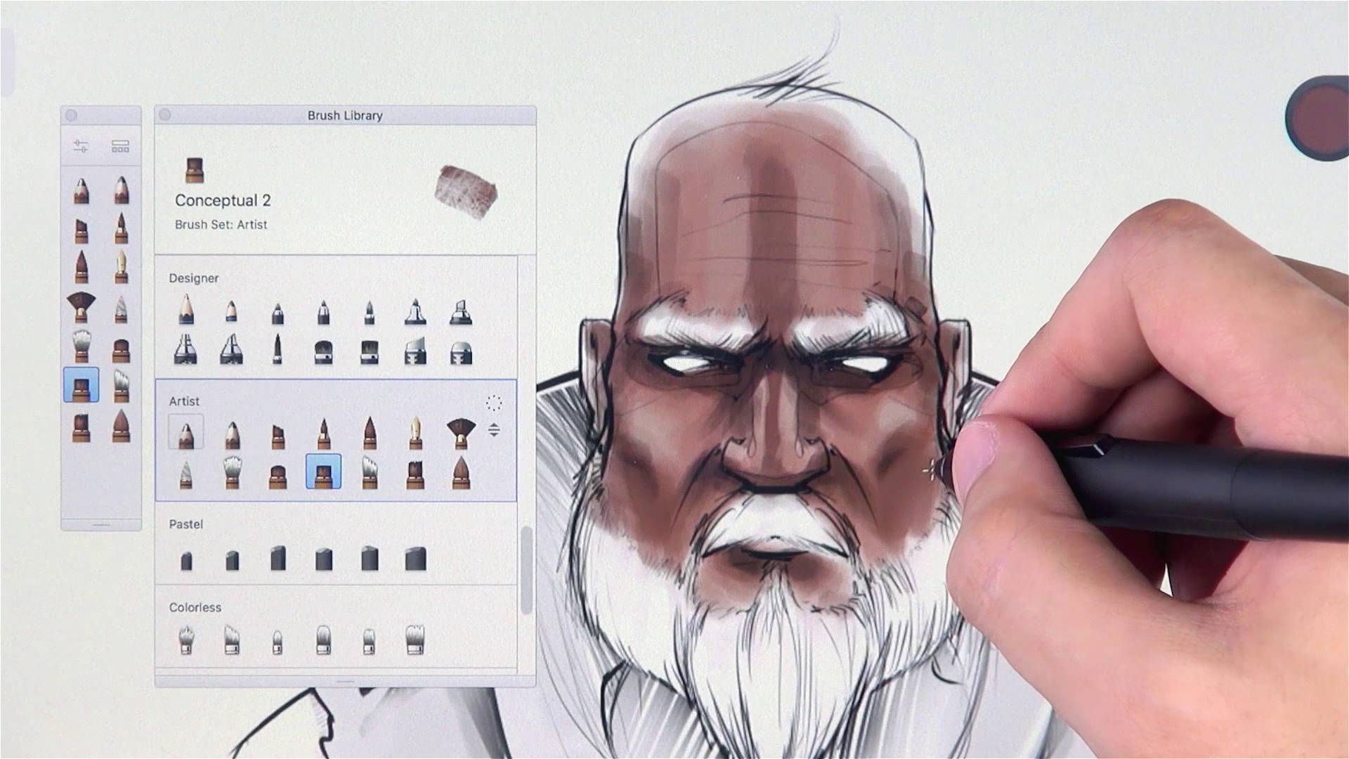 how to draw using autodesk sketchbook