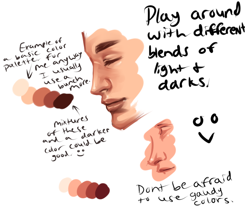 800x680 Crappy Color Palette Away By Thecomicstream - Skin Tone Watercolor Palette