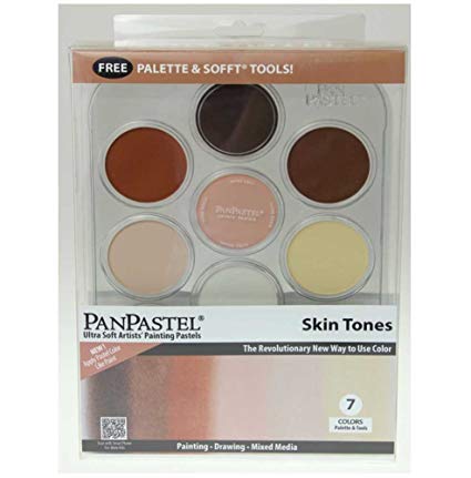 425x431 Panpastel 7 Color Skin Tones Set - Skin Tone Watercolor Palette