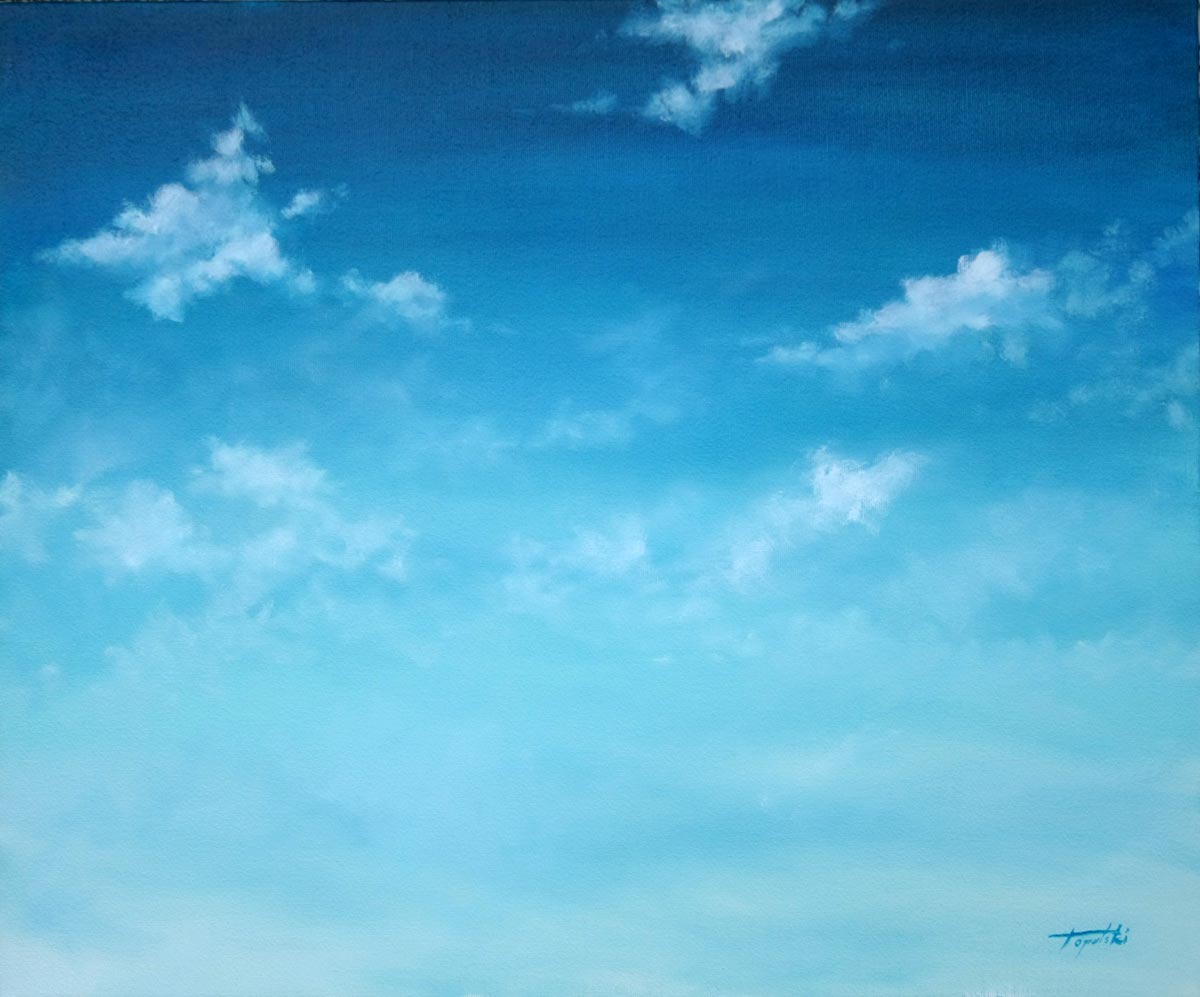 1200x997 Sky Fine Arts Gallery - Sky Painting Watercolor