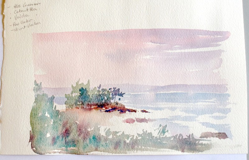 800x515 Painting Mood - Small Watercolor