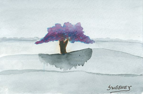 500x330 Small Watercolor Painting - Small Watercolor