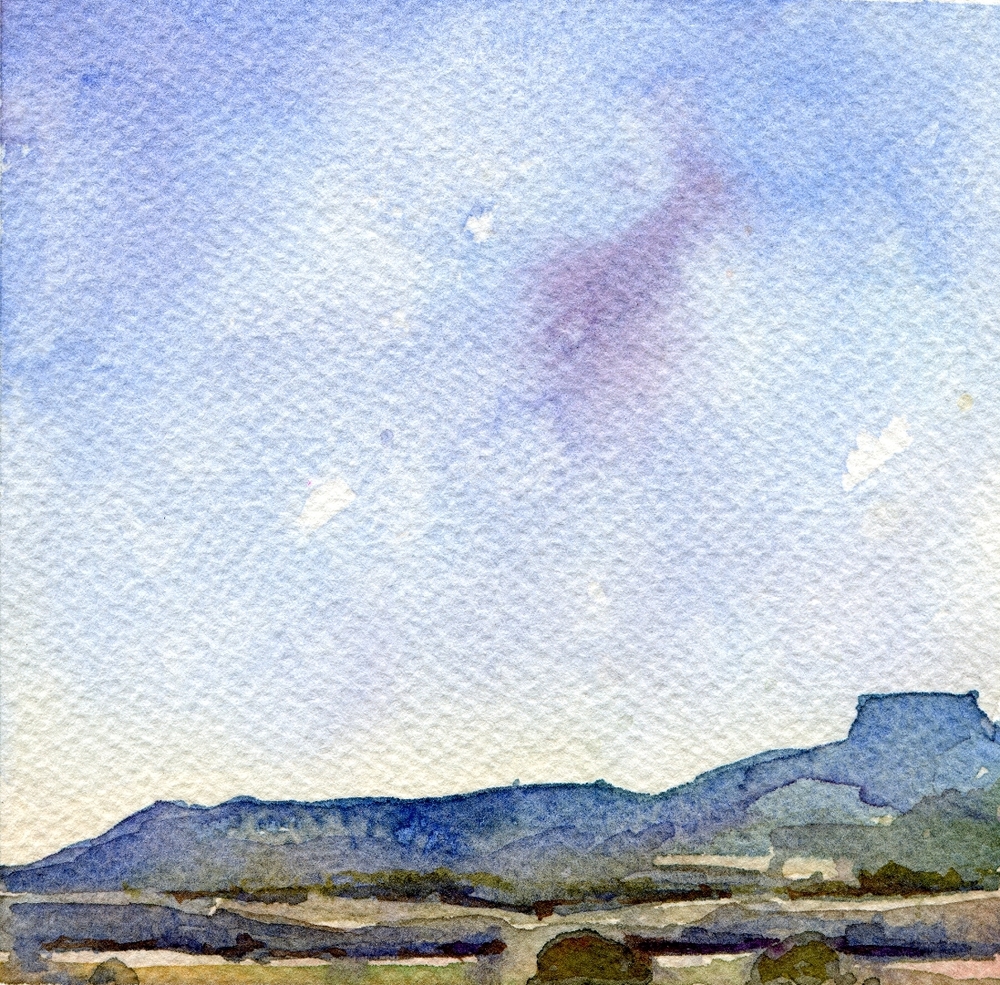 1000x985 Watercolor Landscapes Adrienne Retief - Small Watercolor