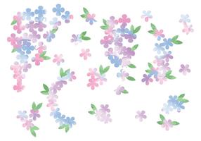 286x200 Watercolor Flower Free Vector Art 8,557 Free Amp Beautiful Files - Small Watercolor Flower