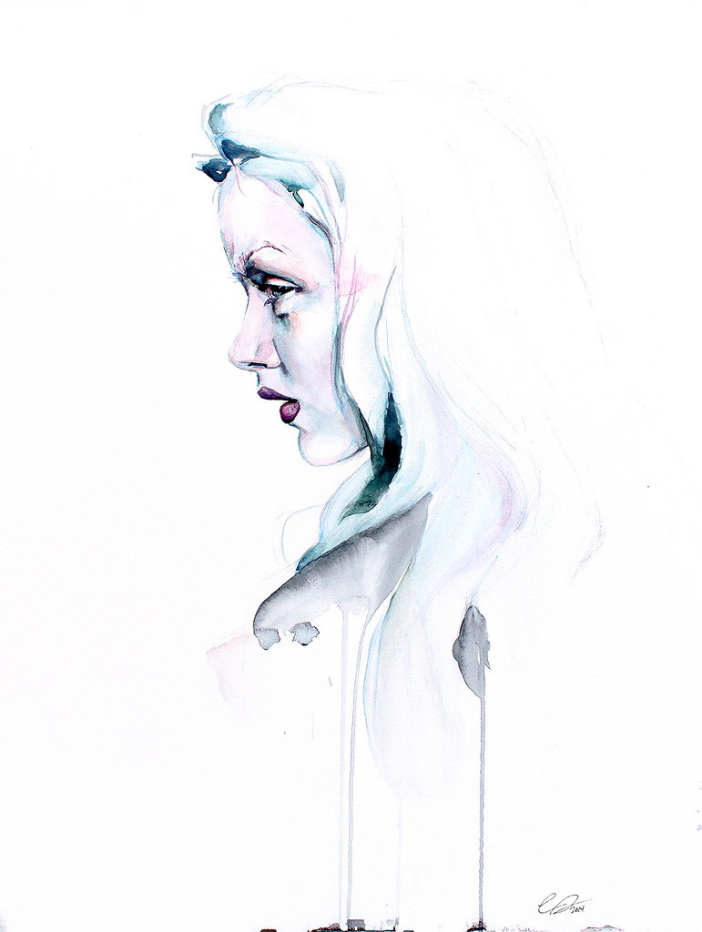 771x1024 Up In Smoke Watercolor On Paper 2014 Christina Leta - Smoke Watercolor