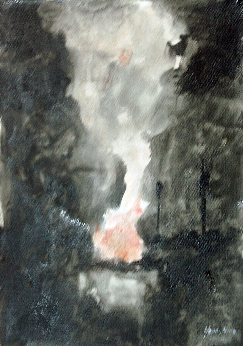 844x1200 Yeong Ning - Smoke Watercolor