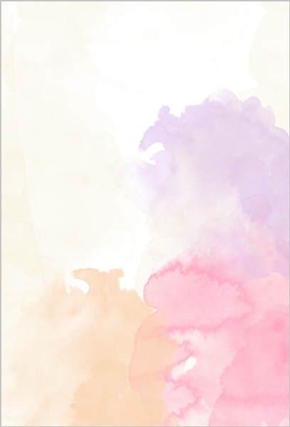 408x600 Soft Watercolor Frame Photo Eid Card Eid Cards - Soft Watercolor