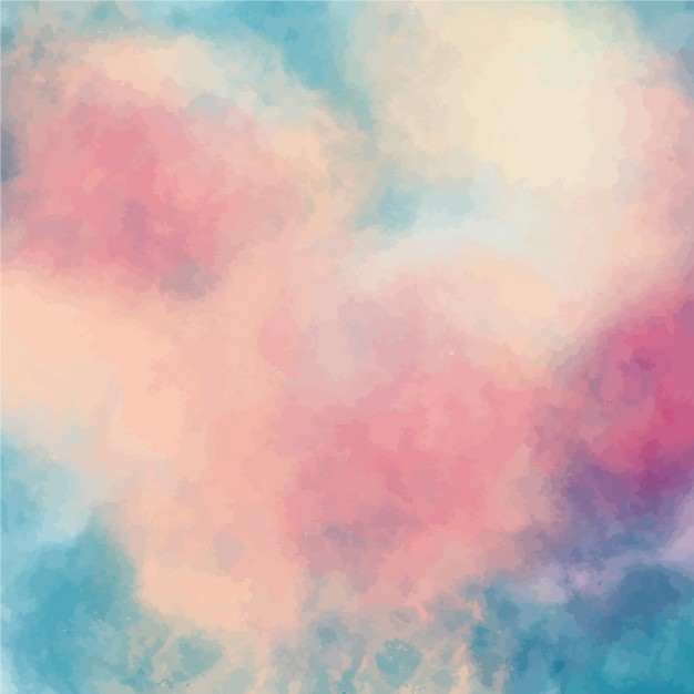 626x626 Soft Watercolor Background Vector Free Download - Soft Watercolor