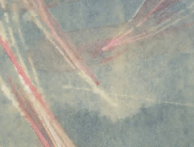 650x491 Fall Pine Needles Soft Watercolor Painting By John Nanian - Soft Watercolor