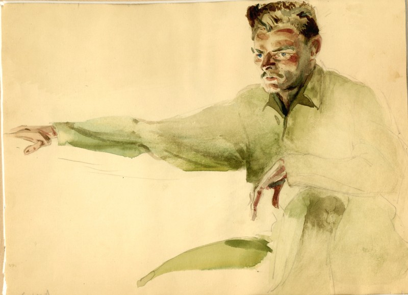 800x578 Silverfish Press - Soldier Watercolor