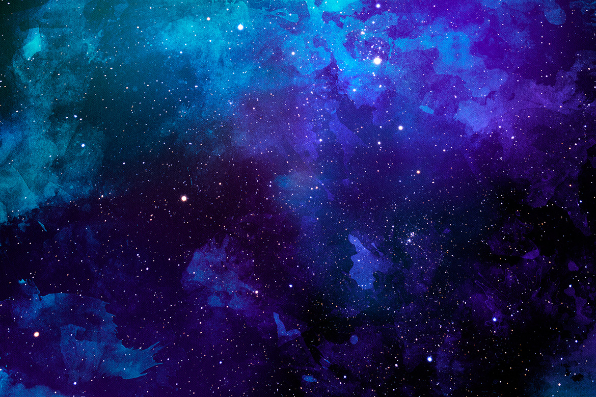 1170x779 Space Watercolor Backgrounds - Space Watercolor