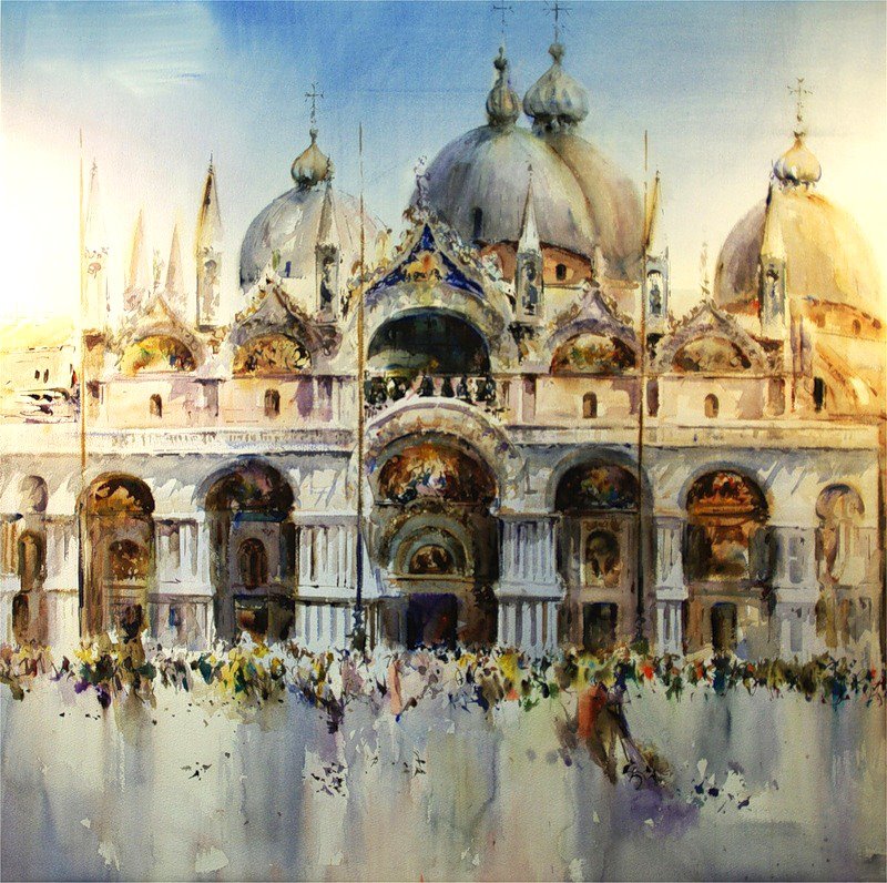 800x796 Watercolor Laurentino Idealisticart1992 - Spain Watercolor