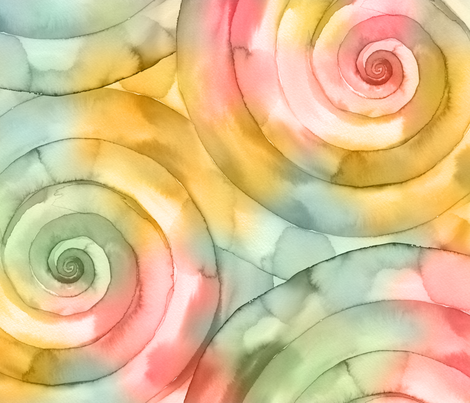 470x403 Watercolor Spiral Wallpaper - Spiral Watercolor