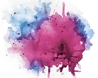 340x270 Pink Watercolor Logo Etsy - Splash Of Watercolor