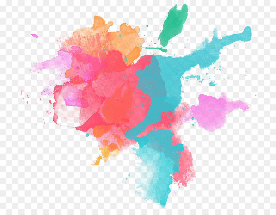 900x700 Watercolor Painting Magenta Travel Itinerary - Splash Of Watercolor