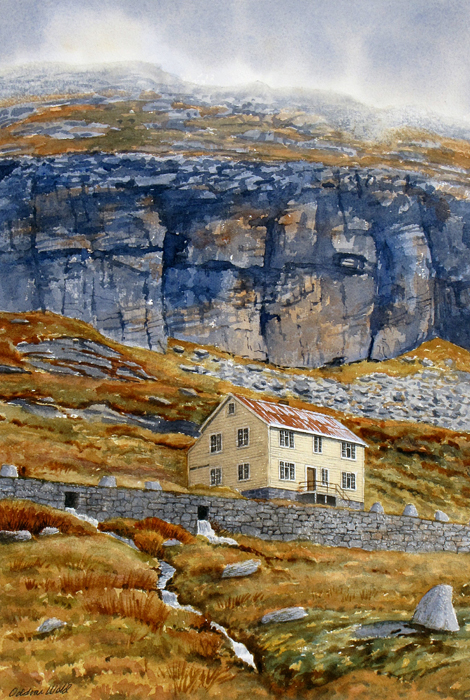 470x700 Old Mountain Hotel Was Accepted Into Splash 14 Light And Color - Splash Watercolor Book