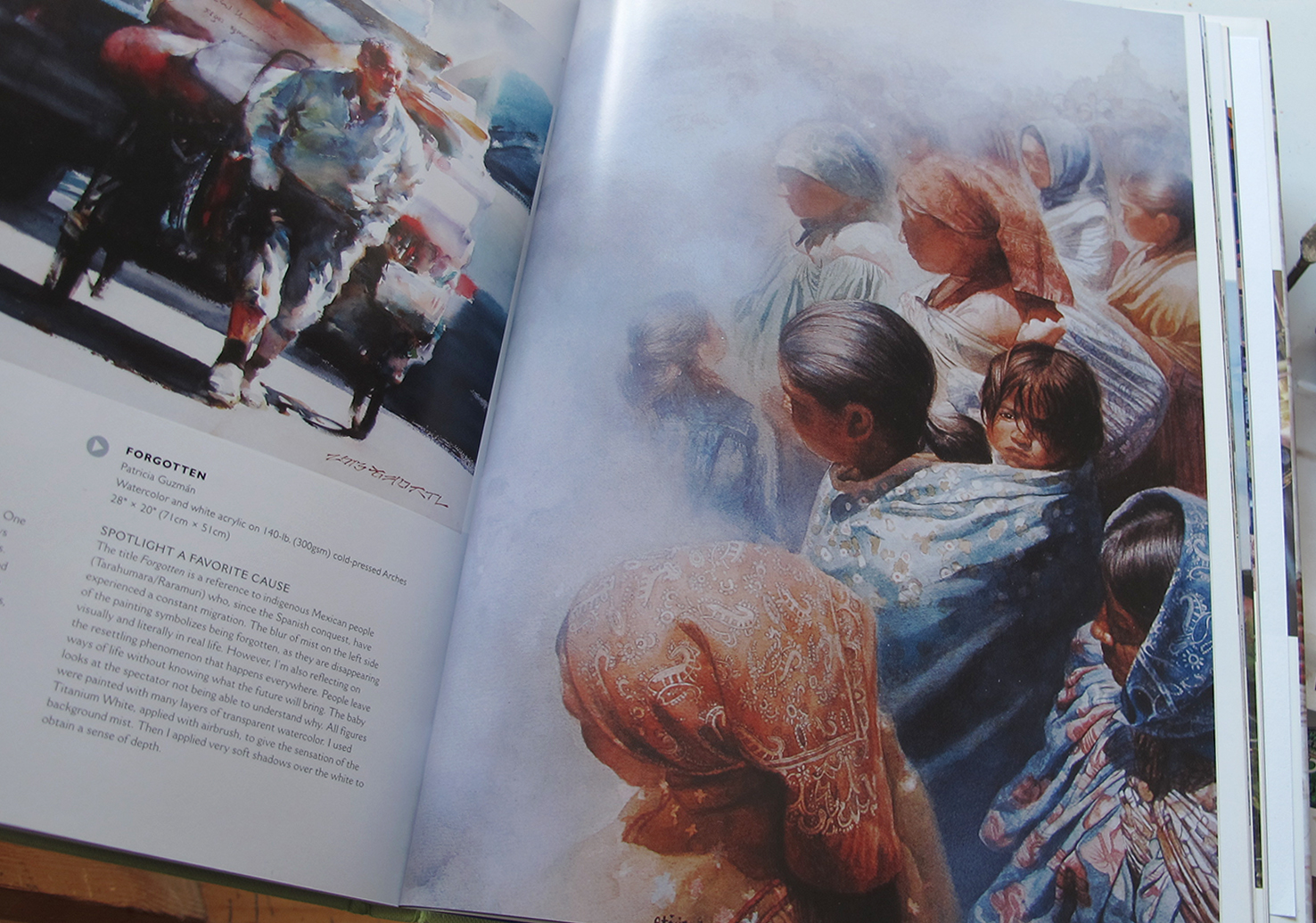 1476x1035 Forgotten Featured In The Book Splash 17, Best Of Watercolor - Splash Watercolor Book