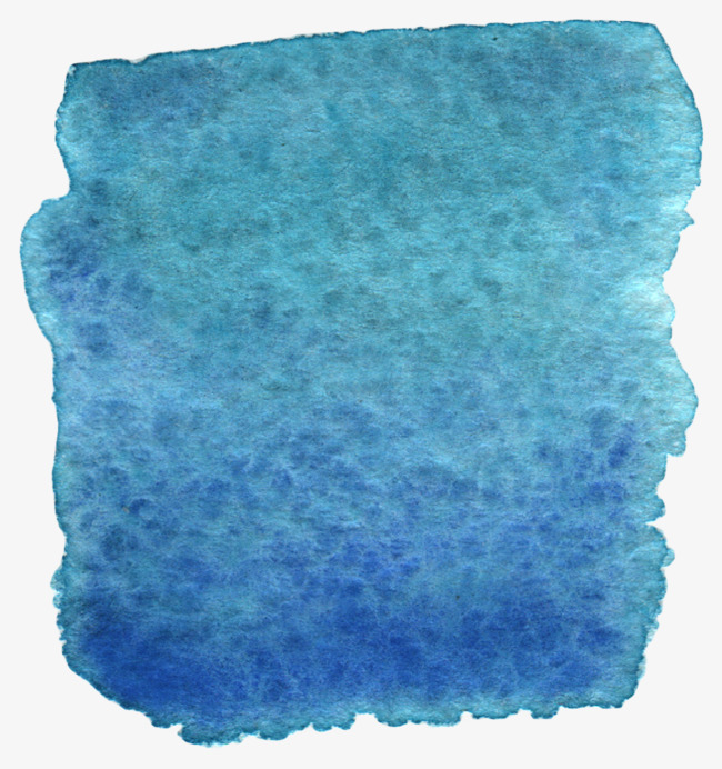 650x692 Super Beautiful Watercolor Ink Blue Square, Watercolor Clipart - Square Watercolor