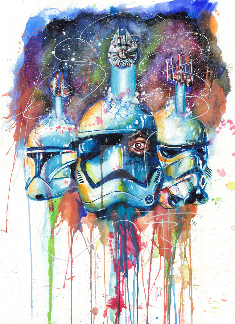 762x1049 Star Wars - Star Wars Watercolor