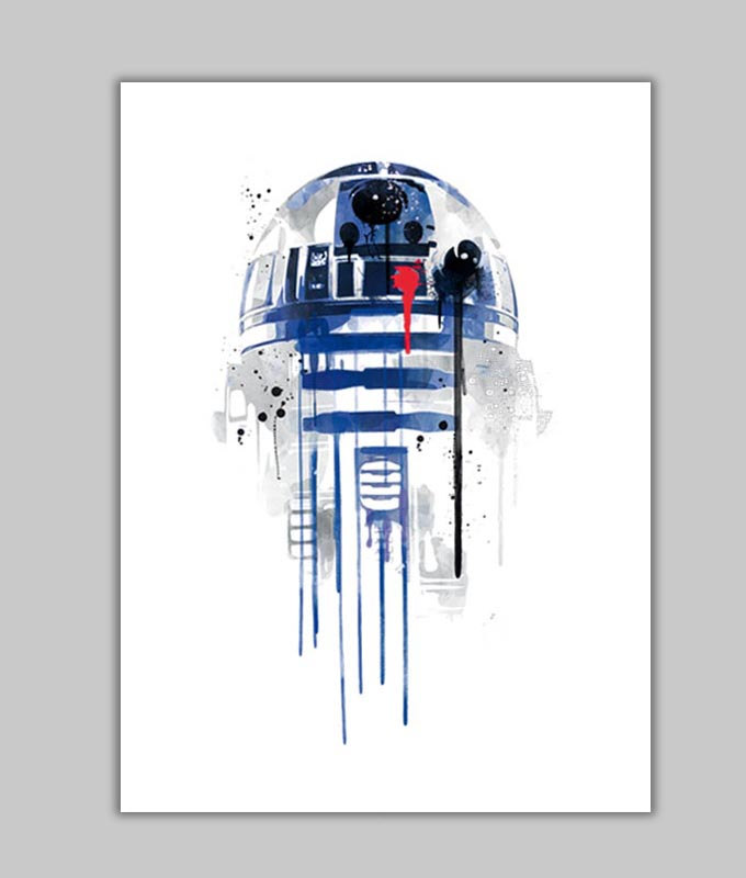 680x800 Cool Star Wars Watercolor Prints - Star Wars Watercolor