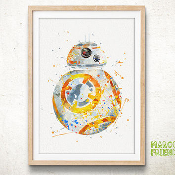 354x354 Ouija Board - Star Wars Watercolor Art