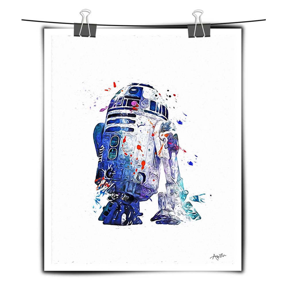 Star Wars Watercolor Art At Explore Collection Of