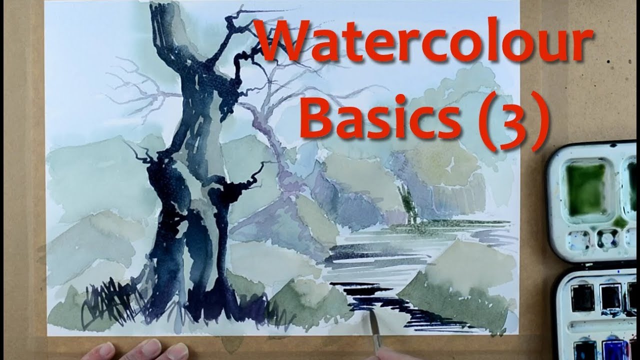1280x720 Start Painting Watercolour Basics Part 3 - Starting A Watercolor Painting
