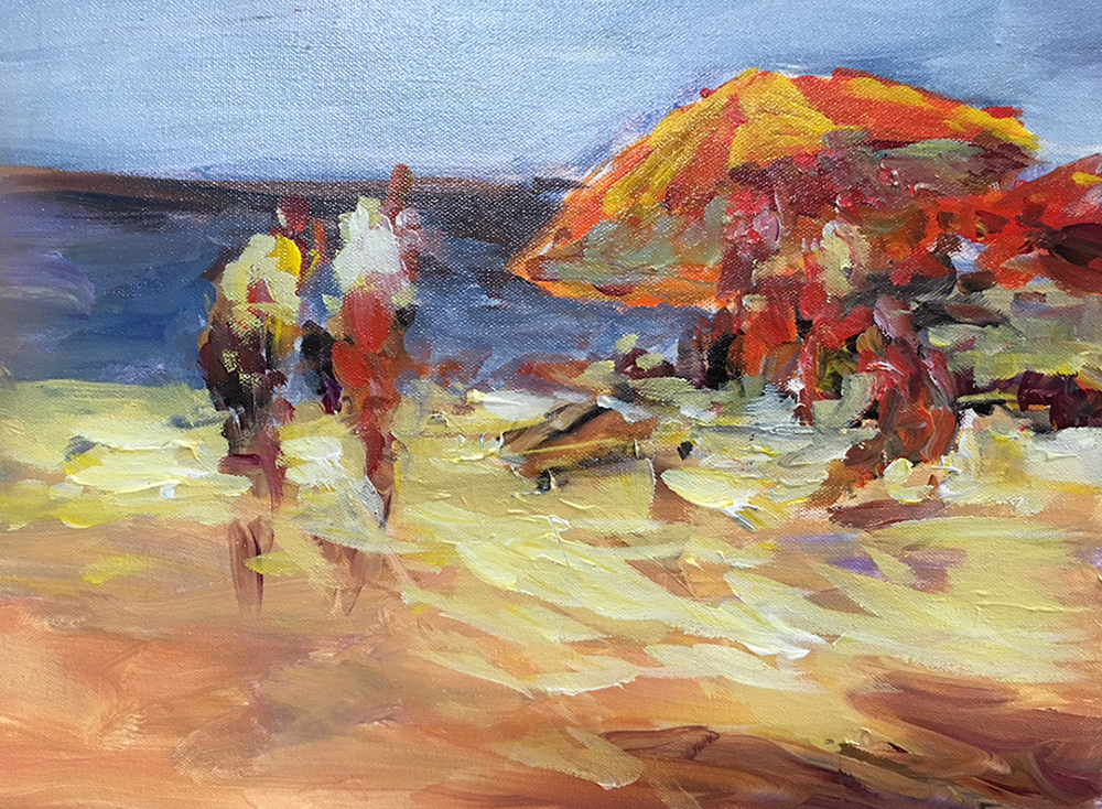 1000x734 Starting 2018 - Starting A Watercolor Painting