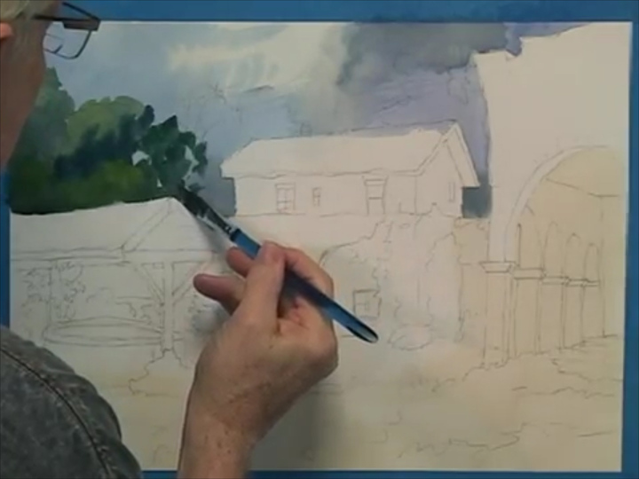 720x540 Starting A Watercolor Painting - Starting A Watercolor Painting
