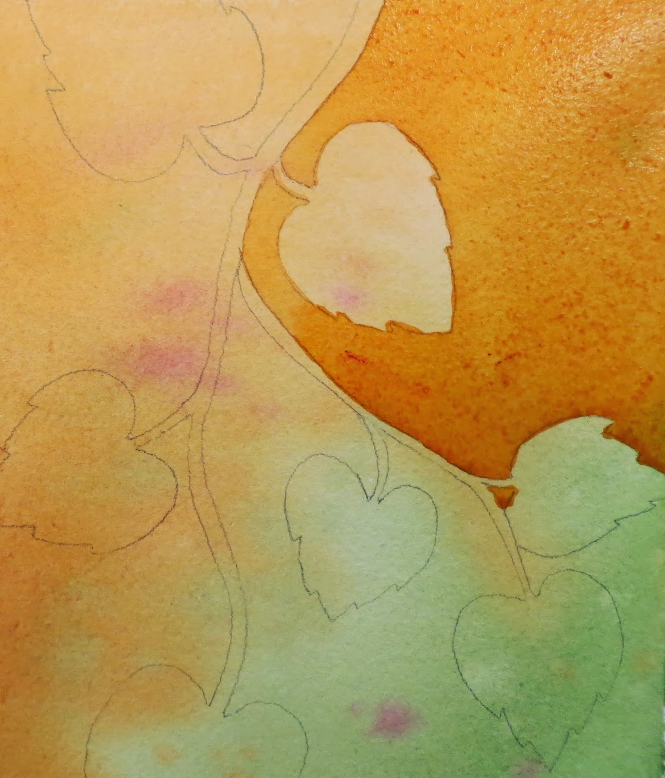 1368x1600 The Painted Prism Watercolor Workshop Negative Painting Of Aspen - Starting A Watercolor Painting