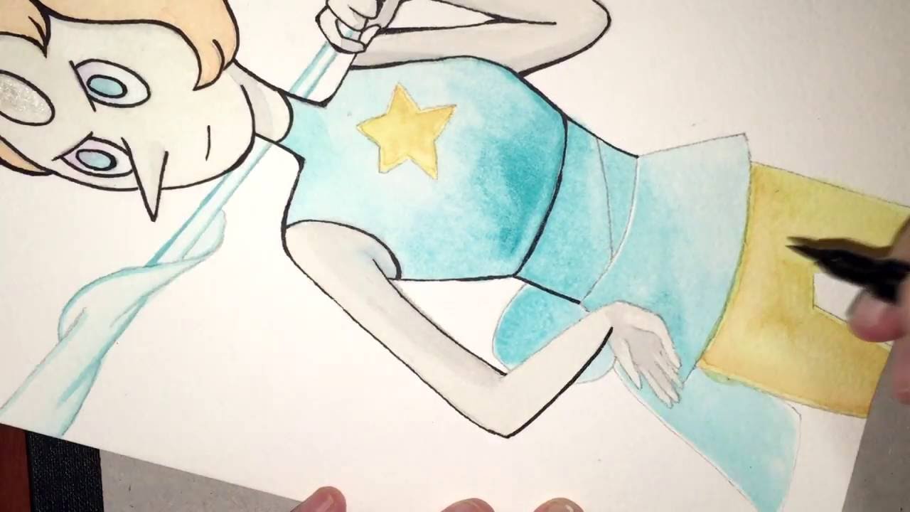 1280x720 Watercolor Speedpaint - Steven Universe Watercolor