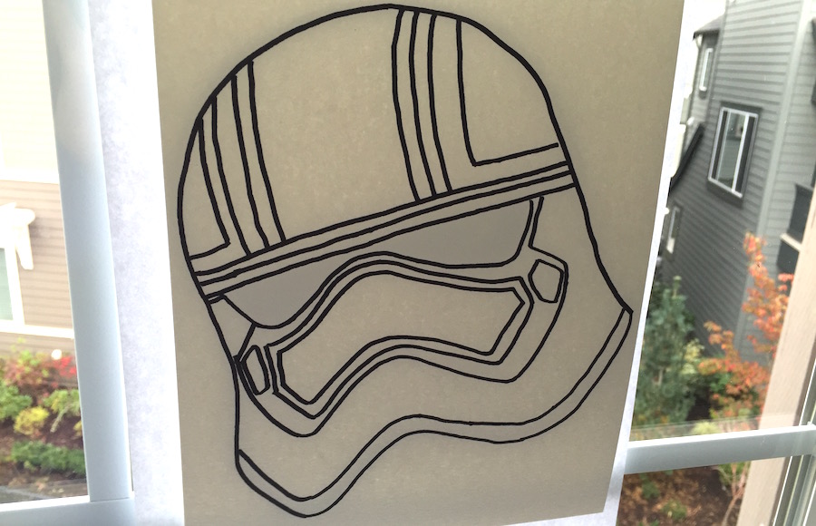 900x580 Stormtrooper Watercolor Painting The St{Art} Button - Stormtrooper Watercolor