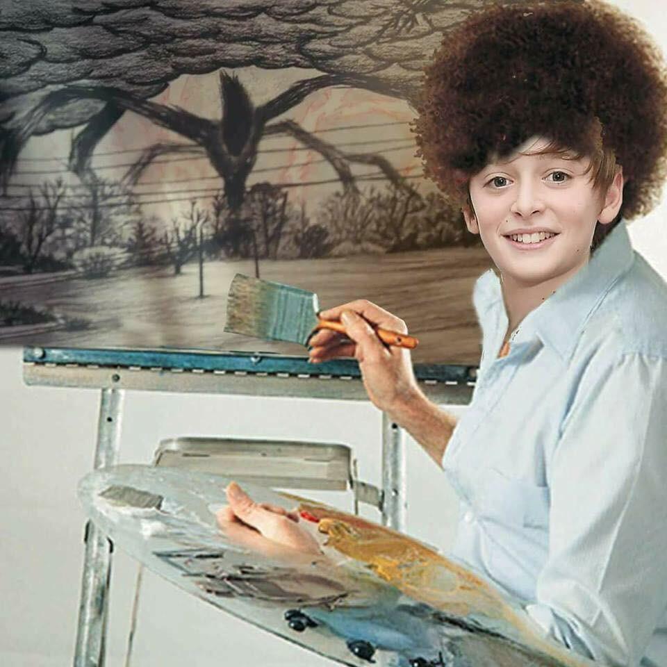 960x960 Will Ross Strangerthings - Stranger Things Watercolor