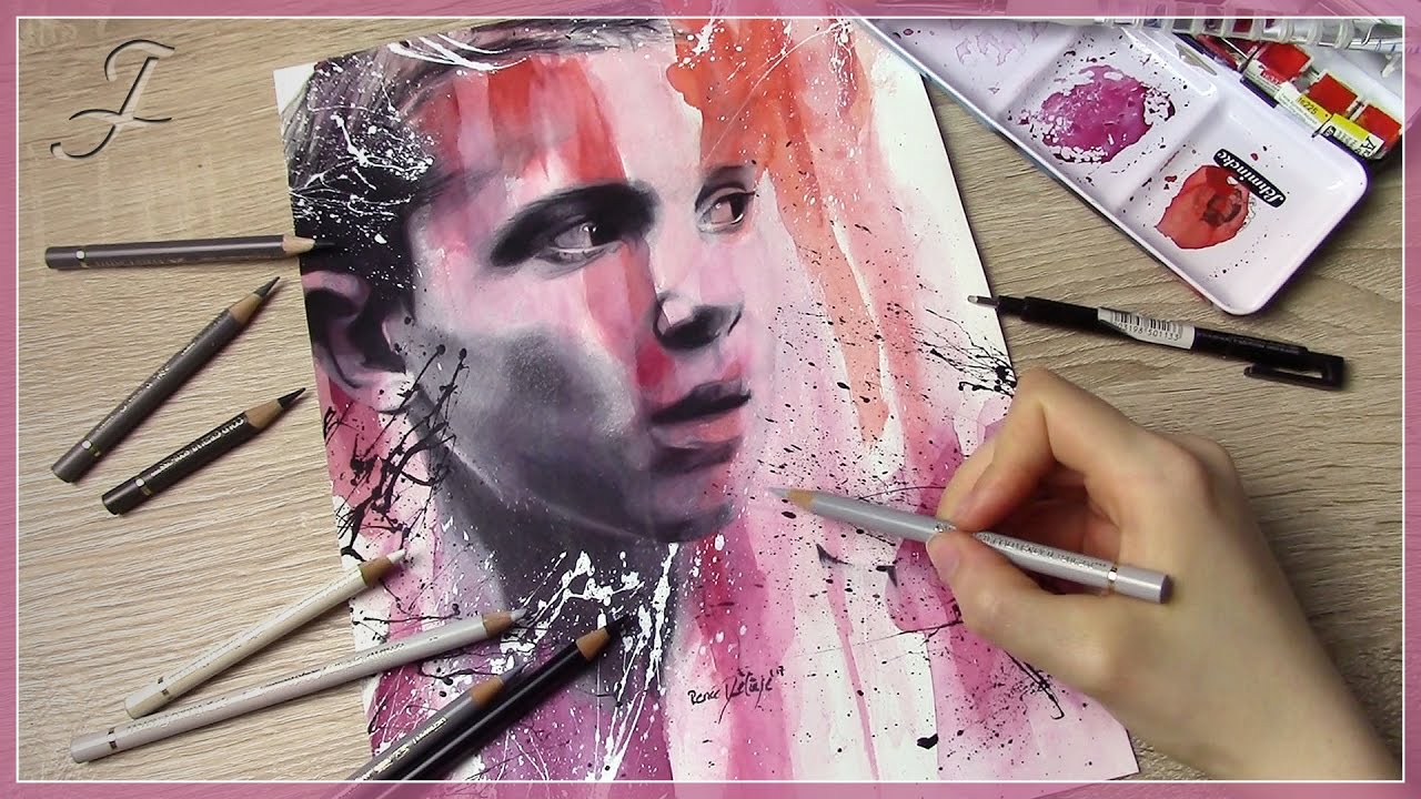 1280x720 Eleven (Millie Bobby Brown) - Stranger Things Watercolor