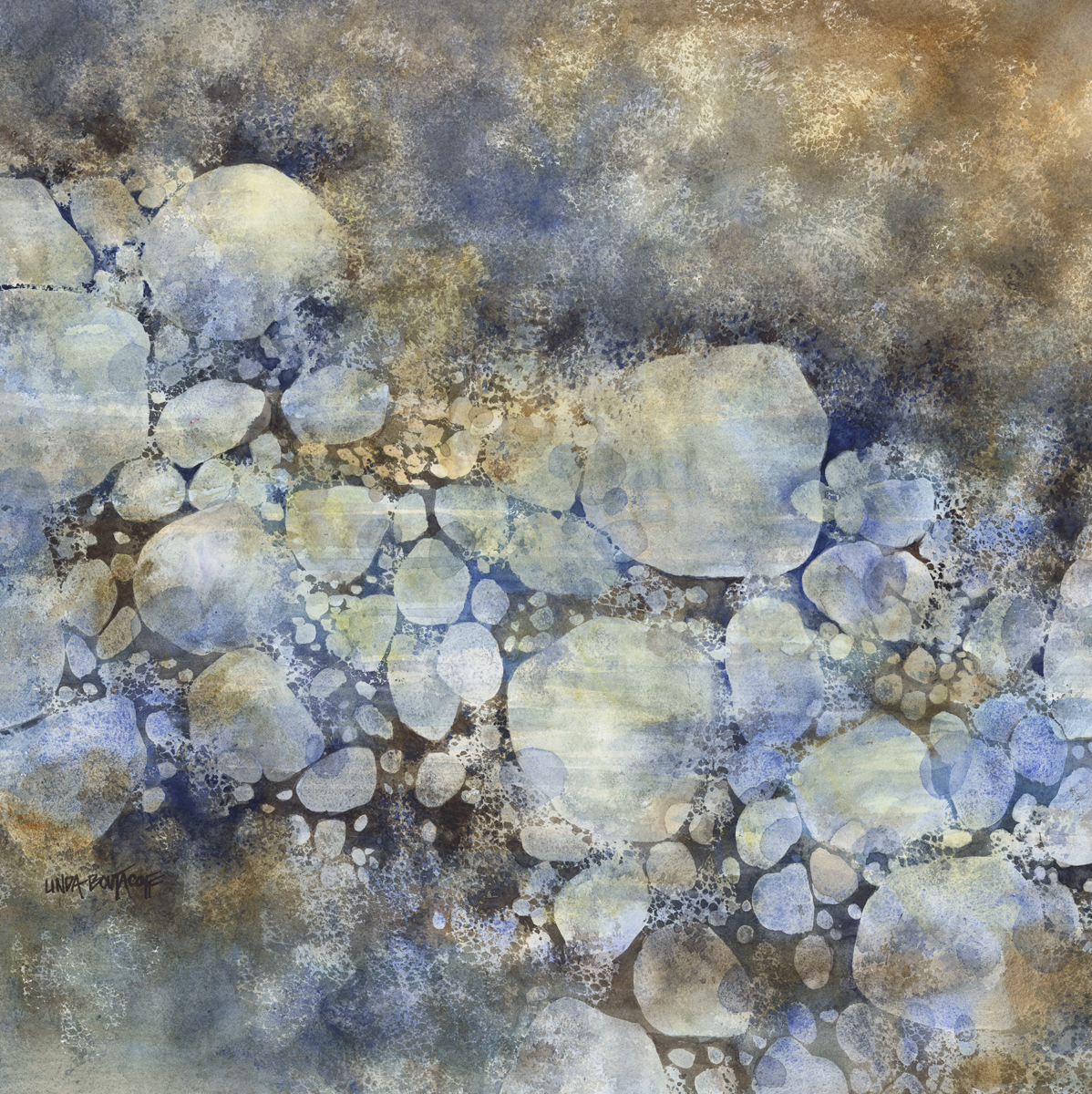 1198x1200 Linda Boutacoff Art Amp Soul Gallery - Stream Watercolor