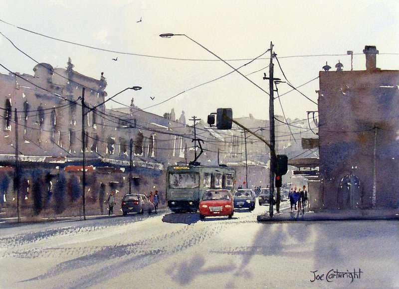 800x580 Watercolor Paintings Street Scene Gallery Watercolour - Street Watercolor