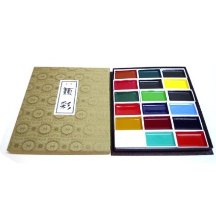 425x425 Buy Nihonga Sumi E Watercolor Paint Pan Set, 18 Colors In Cheap - Sumi E Watercolor