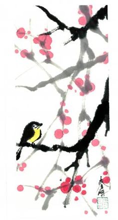 236x440 909 Best Art - Sumi E Watercolor