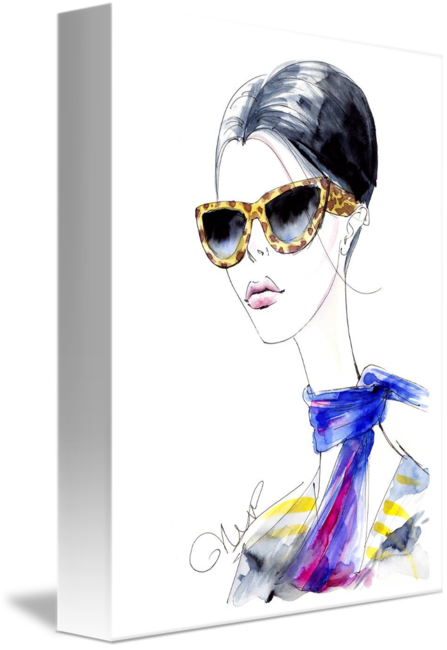 447x650 Fashion Sunglasses - Sunglasses Watercolor