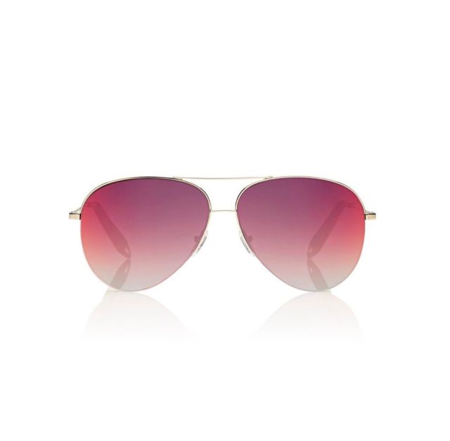 640x628 Victoria Beckham Classic Aviator Sunglasses - Sunglasses Watercolor