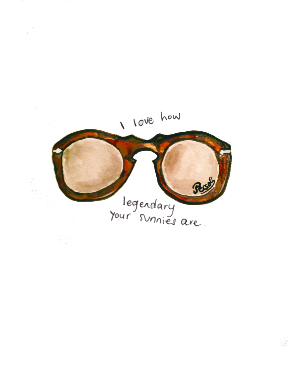 1000x1333 Sunglasses Watercolour - Sunglasses Watercolor