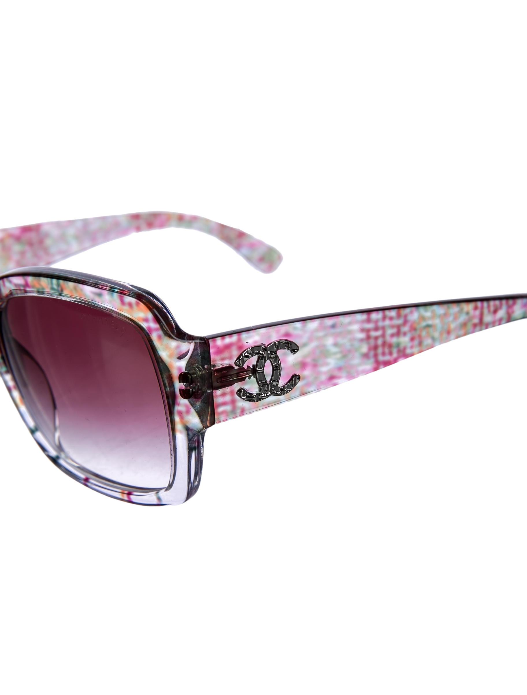 1824x2406 Chanel Watercolor Clear Sunglasses - Sunglasses Watercolor