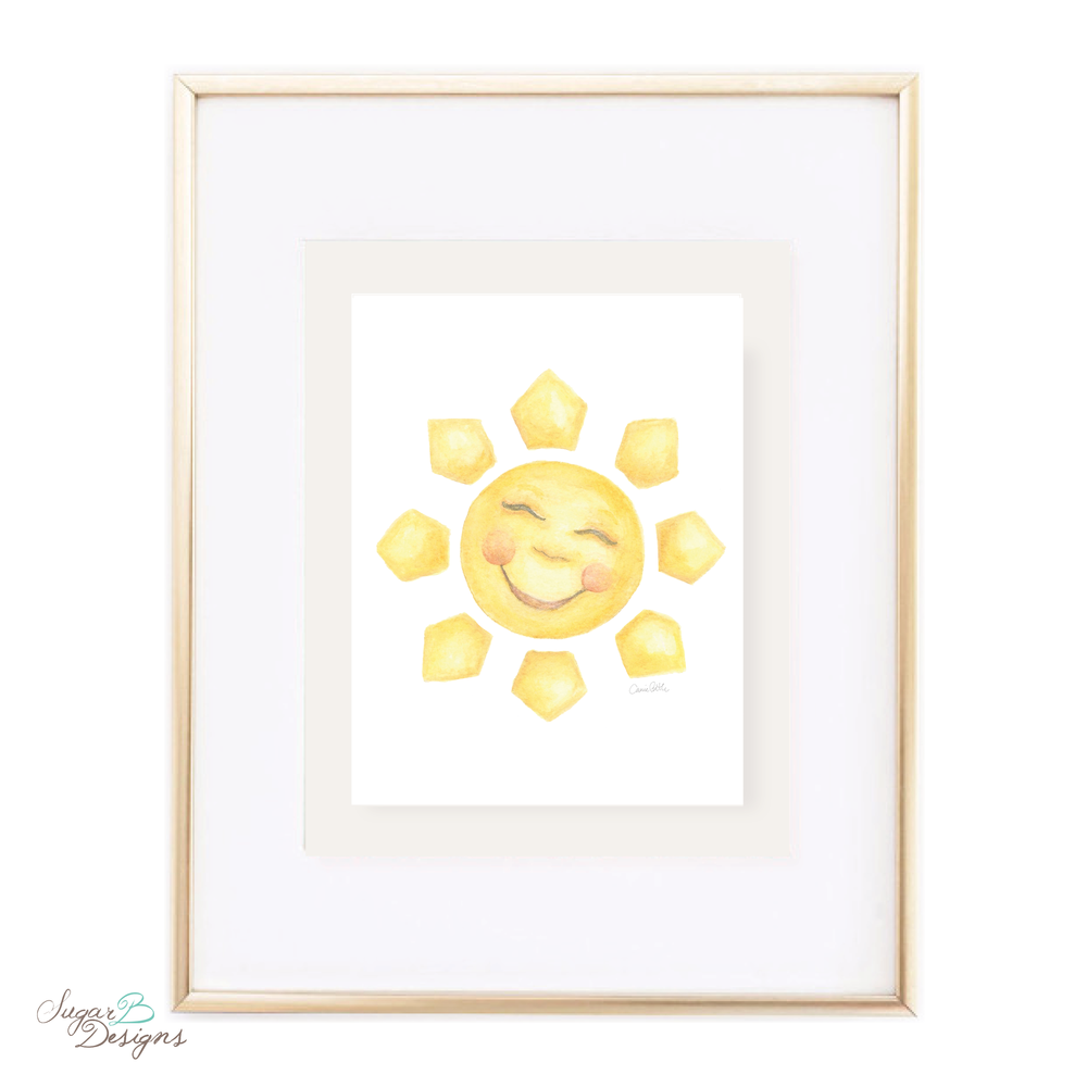 1000x1000 Sugar B Designs - Sunshine Watercolor