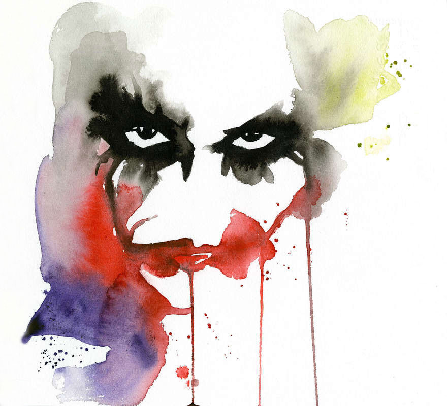 880x800 I Watercolor Superheroes With Big Splashes - Superhero Watercolor