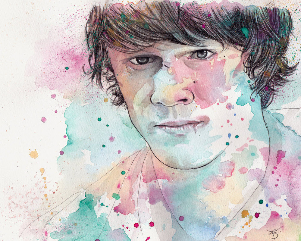 999x800 Samy Supernatural By I Dud - Supernatural Watercolor