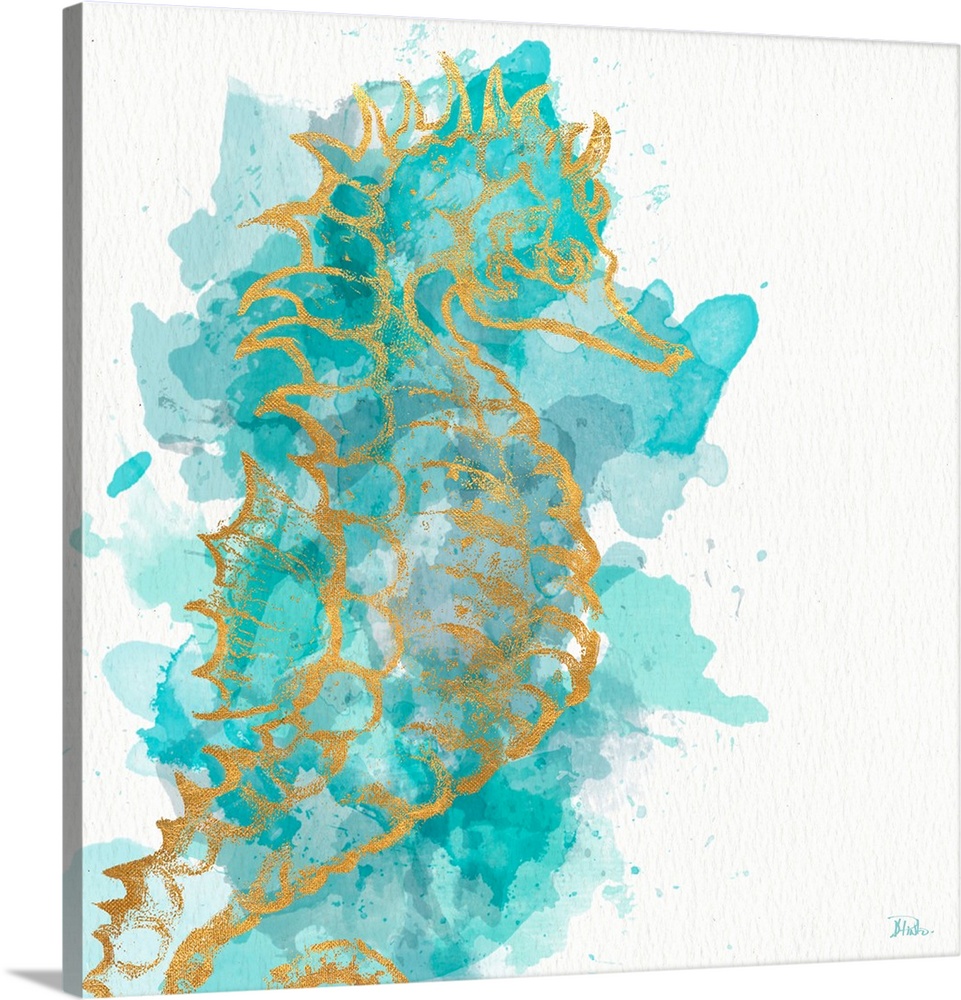 961x1000 Watercolor Surf Side Ii Wall Art, Canvas Prints, Framed Prints - Surf Watercolor