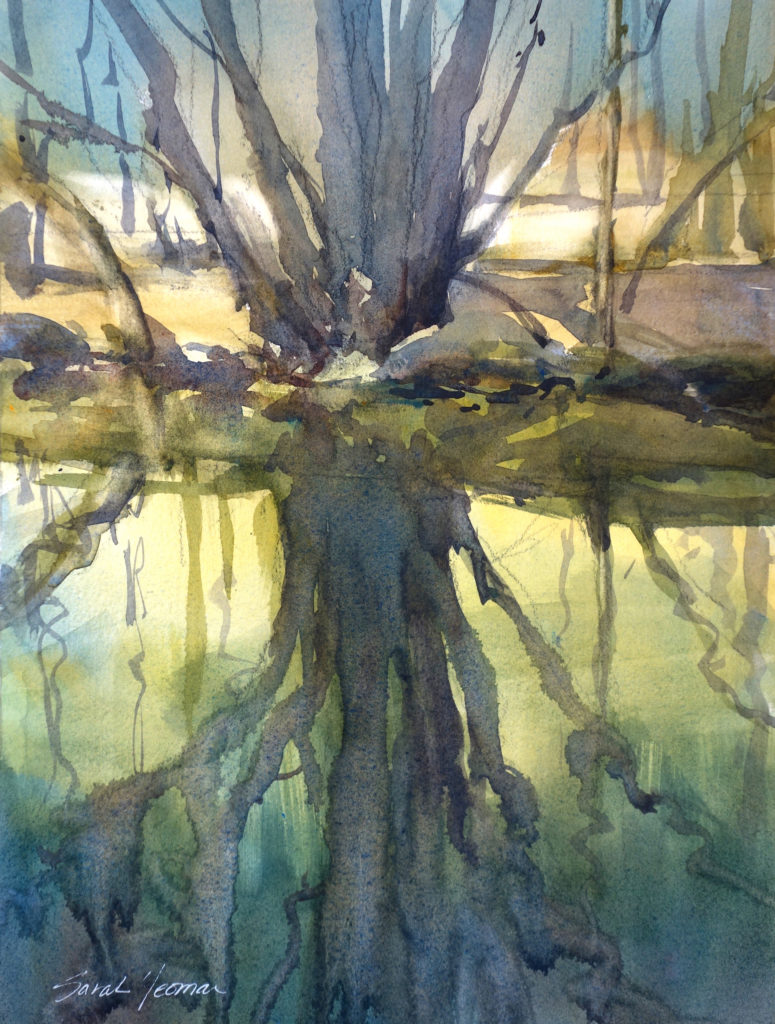 775x1024 Tips For Taking Watercolors On The Go - Swamp Watercolor